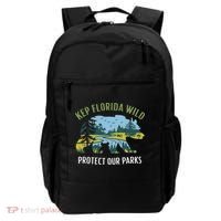 Keep Florida Wild Protect Our Parks Wildlife Backpack thumb 0
