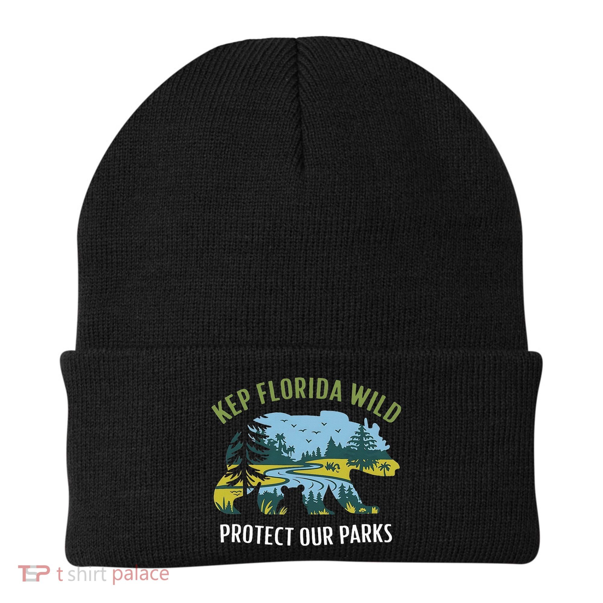 Keep Florida Wild Protect Our Parks Wildlife Beanie