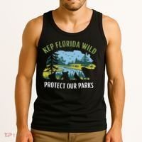 Keep Florida Wild Protect Our Parks Wildlife Tank Top thumb 3