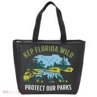 Keep Florida Wild Protect Our Parks Wildlife Tote Bag thumb 0