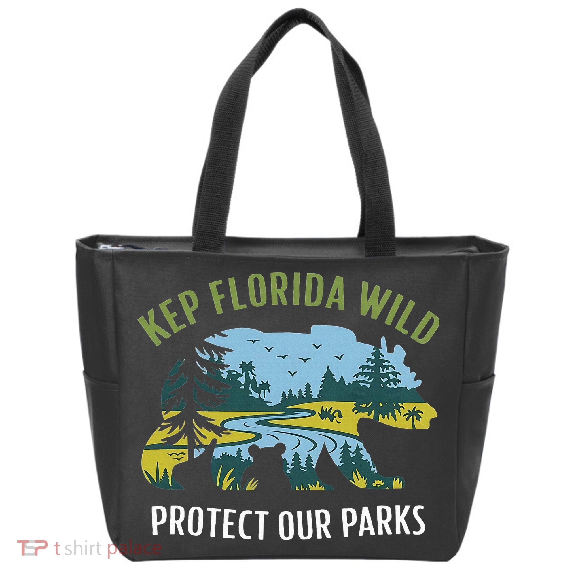 Keep Florida Wild Protect Our Parks Wildlife Tote Bag