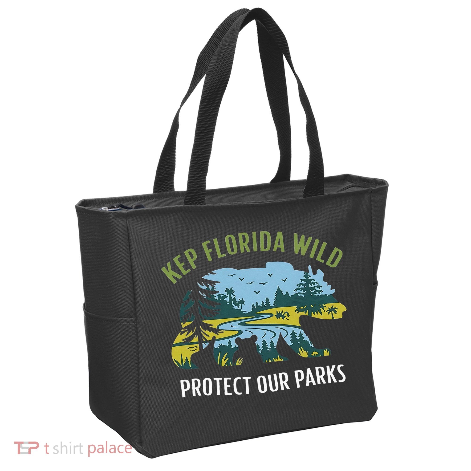 Keep Florida Wild Protect Our Parks Wildlife Tote Bag