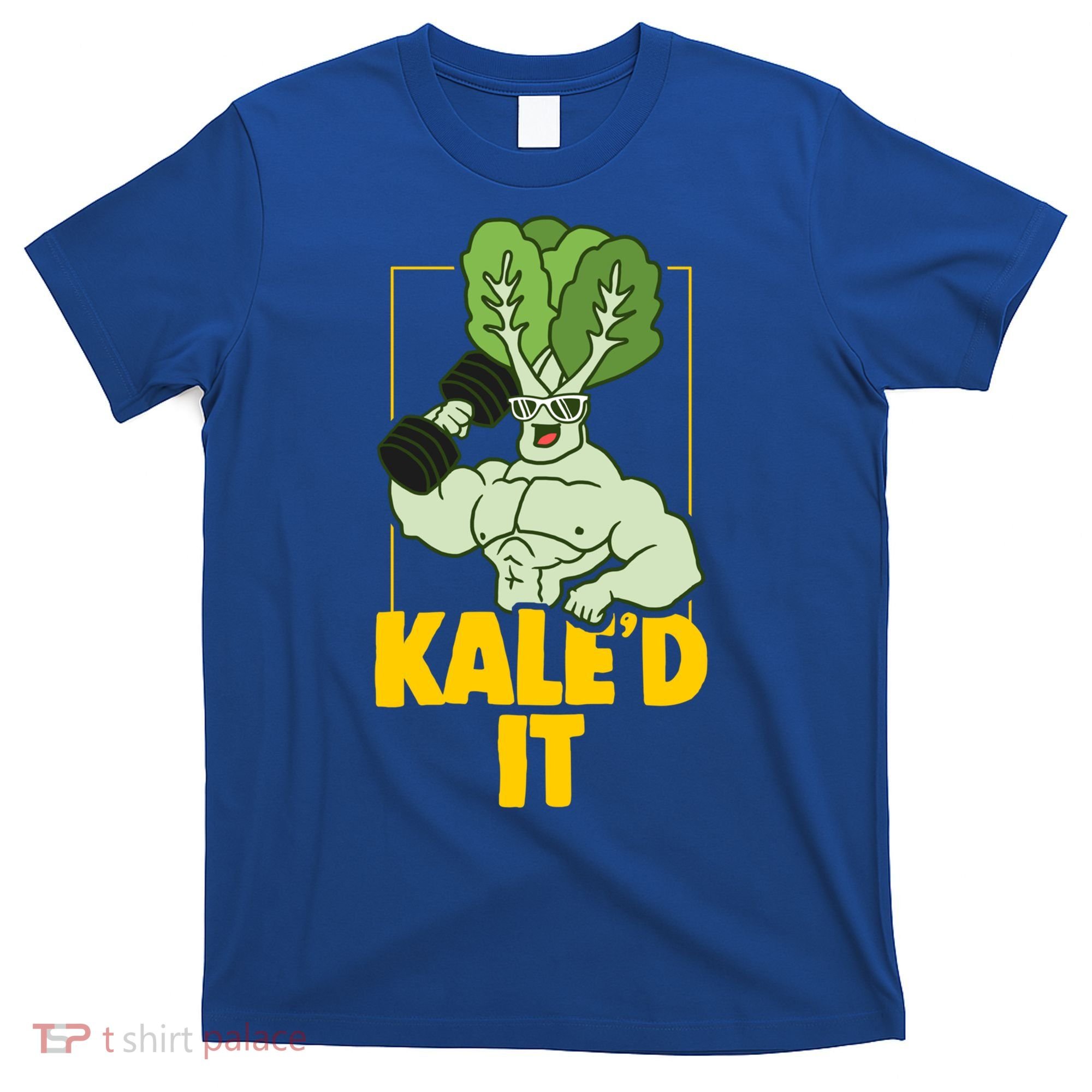 Kale Fitness Weightlifter Vegan Vegetarian Gift T-Shirt