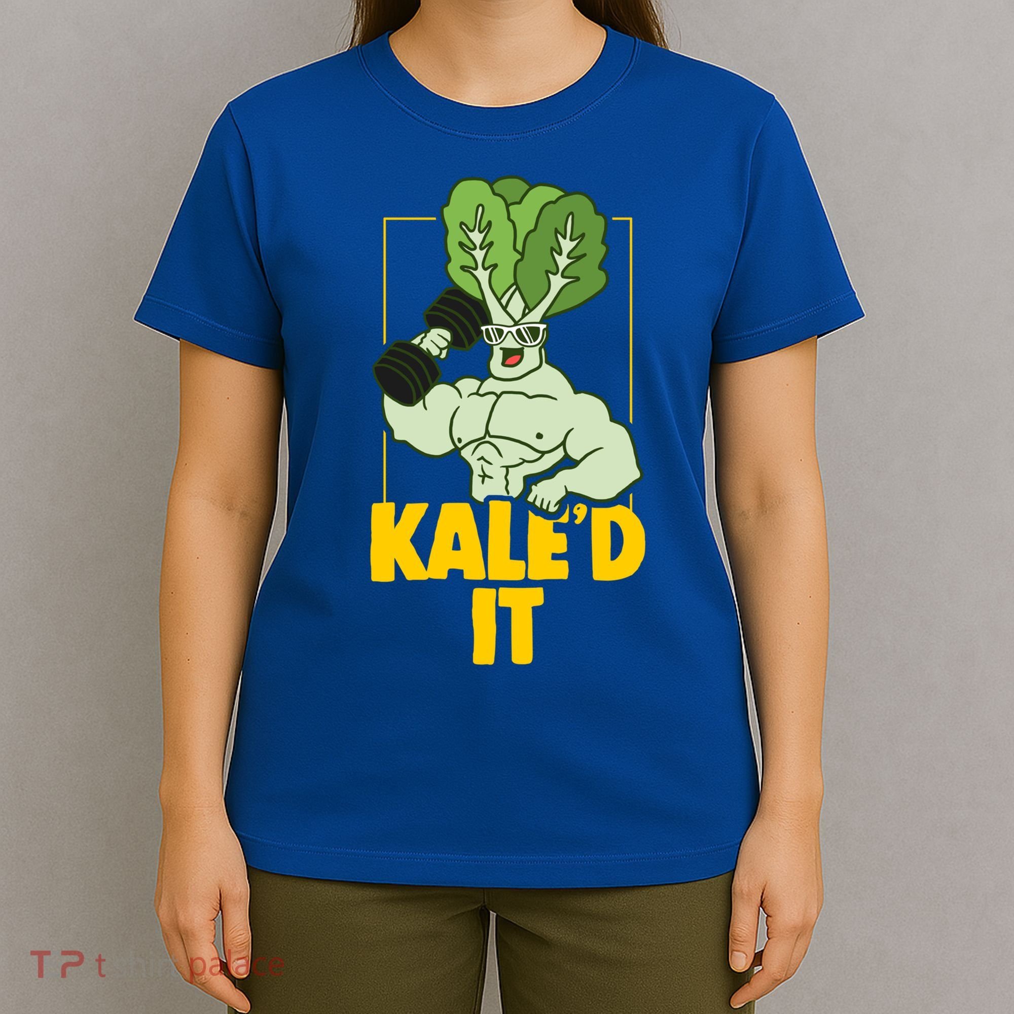 Kale Fitness Weightlifter Vegan Vegetarian Gift T-Shirt