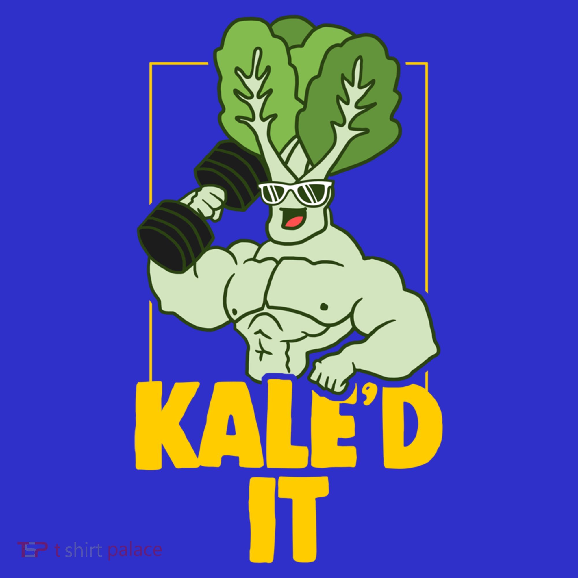 Kale Fitness Weightlifter Vegan Vegetarian Gift T-Shirt