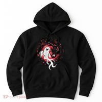 Koi Fish Ying Yang Japanese Hoodie thumb 0