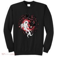 Koi Fish Ying Yang Japanese Sweatshirt thumb 0