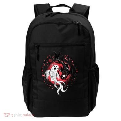 Koi Fish Ying Yang Japanese Backpack