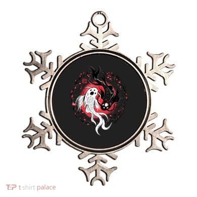Koi Fish Ying Yang Japanese Ornament