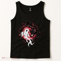 Koi Fish Ying Yang Japanese Tank Top thumb 2