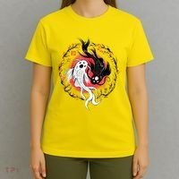 Koi Fish Ying Yang Japanese T-Shirt thumb 4