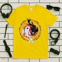 Koi Fish Ying Yang Japanese T-Shirt thumb 5