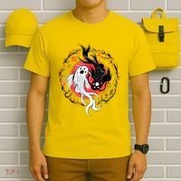 Koi Fish Ying Yang Japanese T-Shirt thumb 6