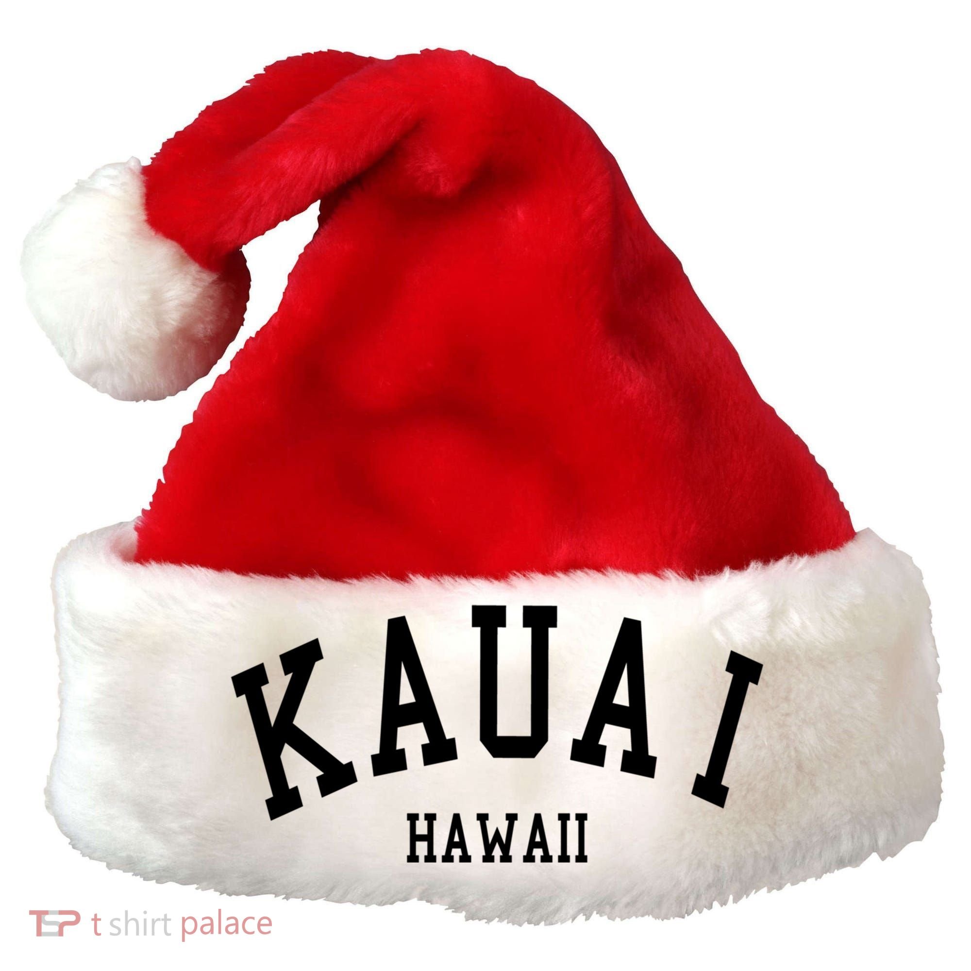 Kauai Gift Aloha Hawaii Tribe Beach Gift Santa Hat