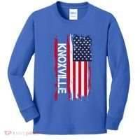 Knoxville Gift And Souvenir Funny Gift Kids Long Sleeve Shirt thumb 0