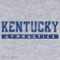 Kentucky Gymnastics Blue Women's Sweatshirt thumb 2