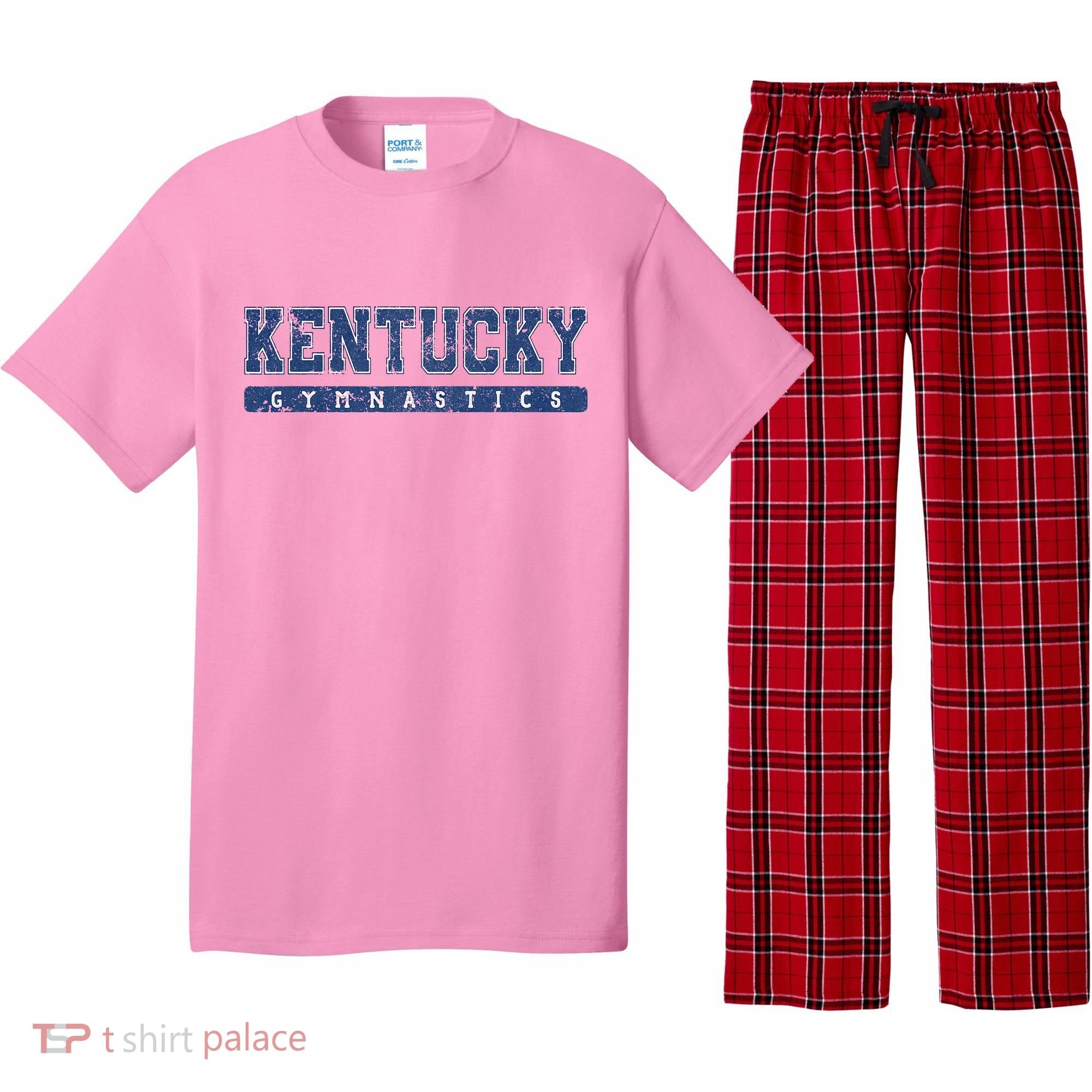 Kentucky Gymnastics Blue Pajama Set