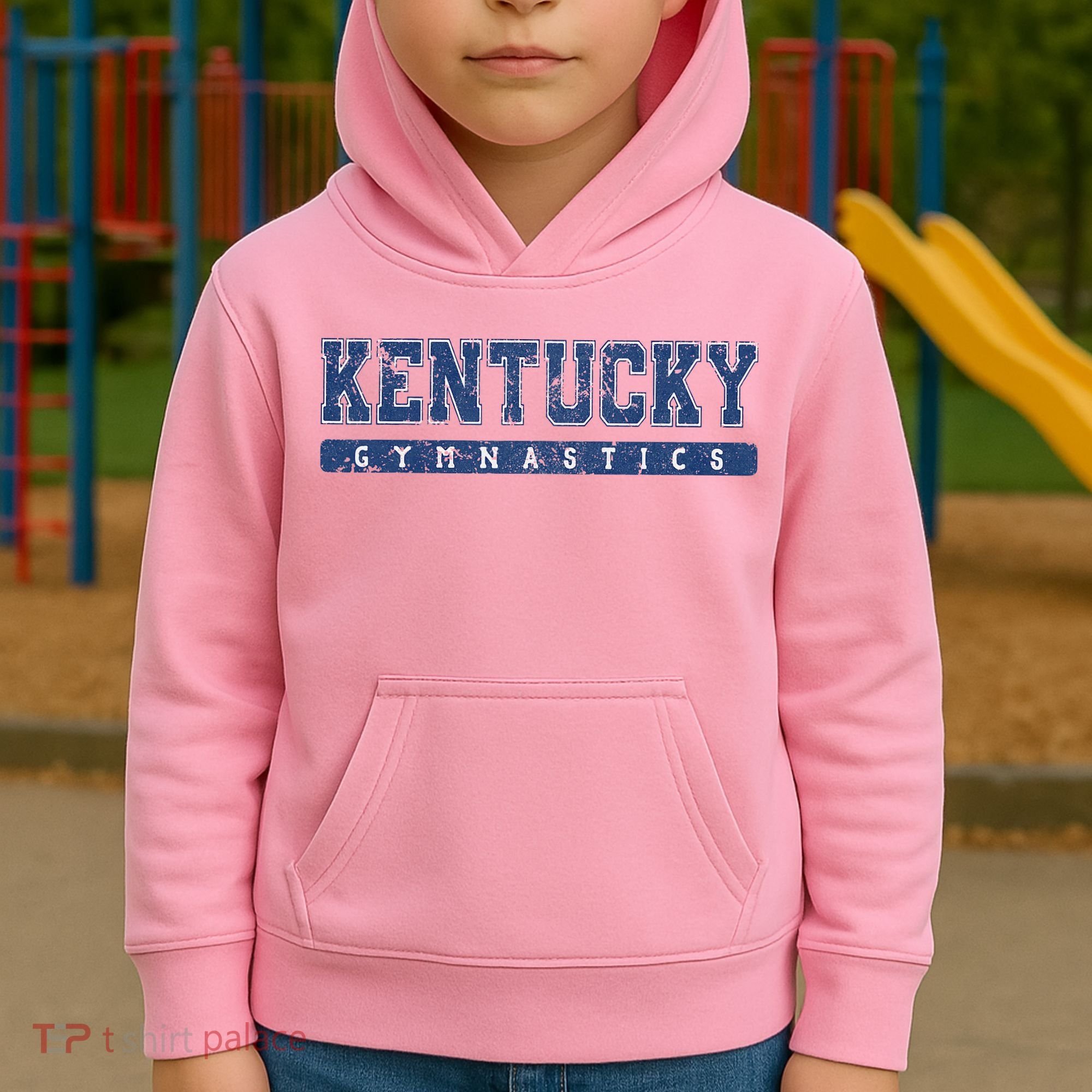 Kentucky Gymnastics Blue Kids Hoodie