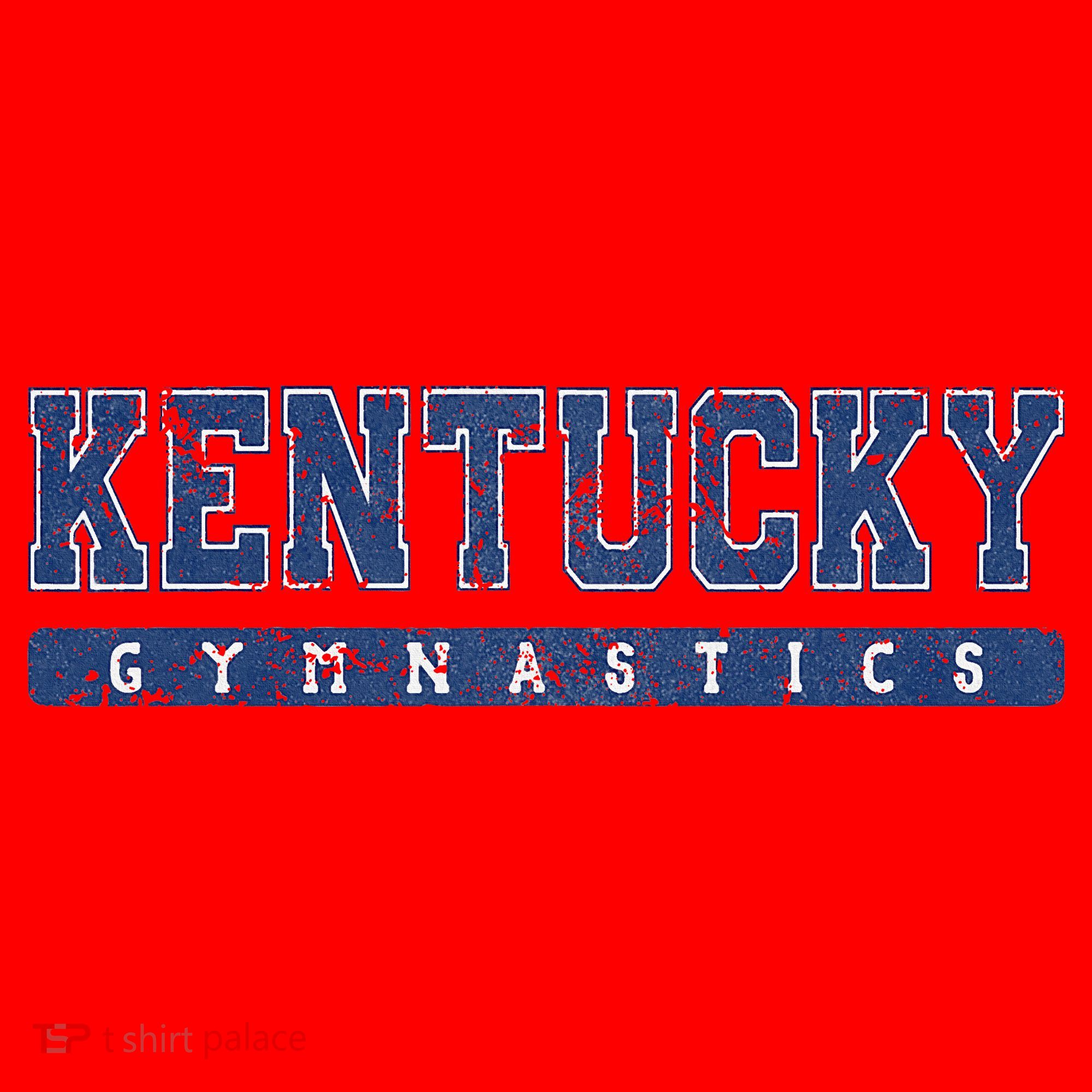 Kentucky Gymnastics Blue Santa Hat