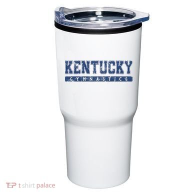 Kentucky Gymnastics Blue Tumbler