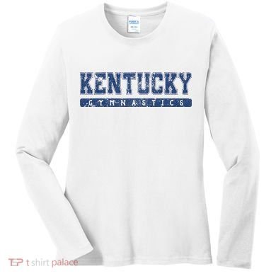 Kentucky Gymnastics Blue Women's Long Sleeve Shirt
