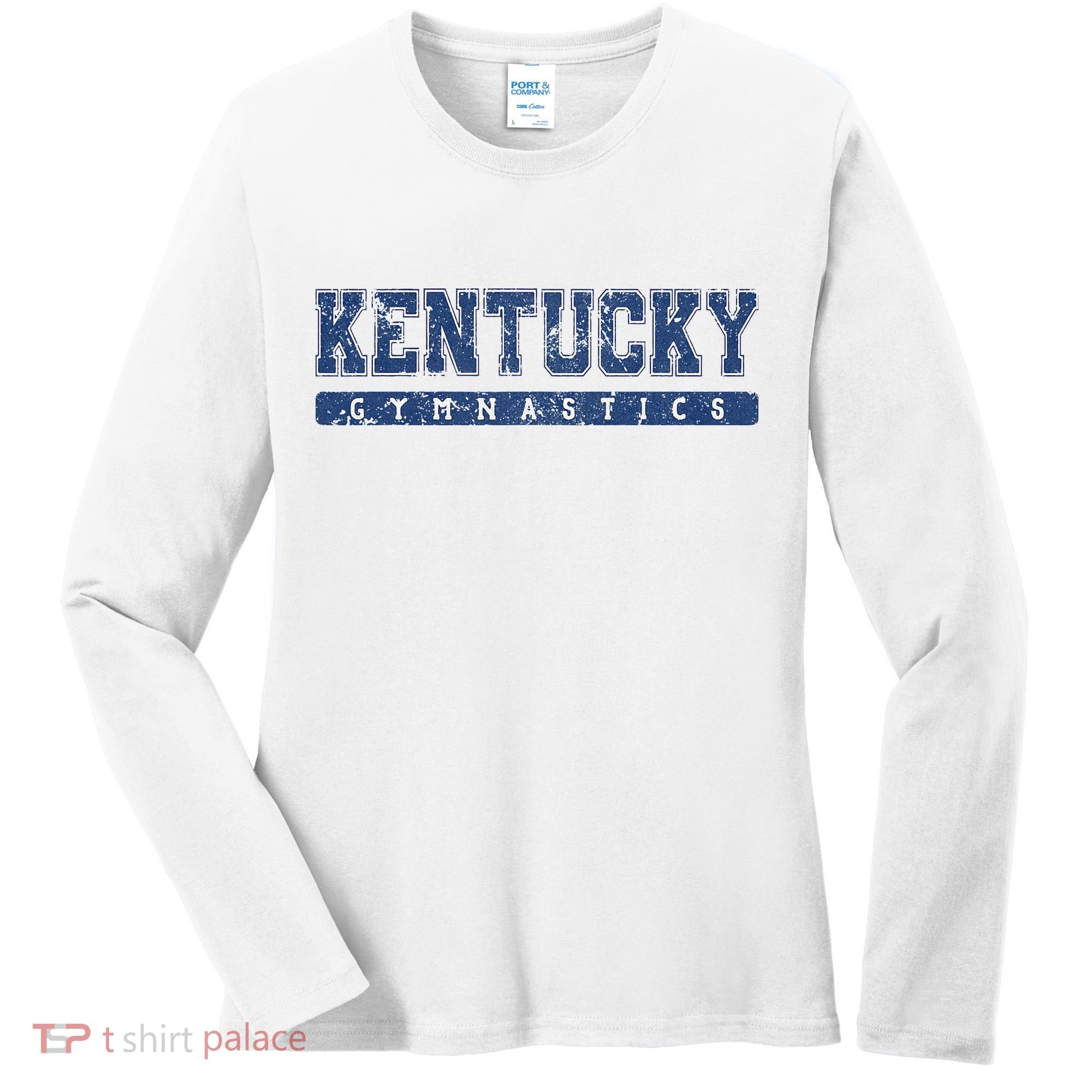 Kentucky Gymnastics Blue Women's Long Sleeve Shirt
