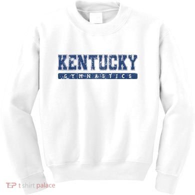 Kentucky Gymnastics Blue Kids Sweatshirt