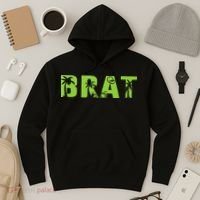 Kamala Green Brat Coconut Tree Summer Vibes Hoodie thumb 3
