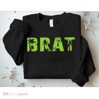 Kamala Green Brat Coconut Tree Summer Vibes Sweatshirt thumb 2