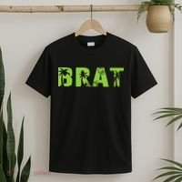 Kamala Green Brat Coconut Tree Summer Vibes T-Shirt thumb 2