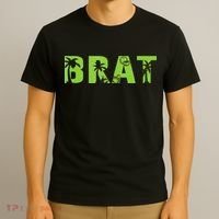 Kamala Green Brat Coconut Tree Summer Vibes T-Shirt thumb 3