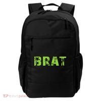 Kamala Green Brat Coconut Tree Summer Vibes Backpack thumb 0