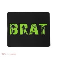 Kamala Green Brat Coconut Tree Summer Vibes Mousepad thumb 0