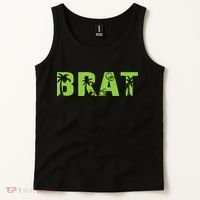 Kamala Green Brat Coconut Tree Summer Vibes Tank Top thumb 2
