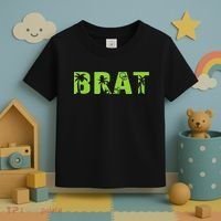 Kamala Green Brat Coconut Tree Summer Vibes Toddler T-Shirt thumb 3