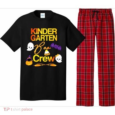 Kinder Garten Boo Crew Scare Kicked Event Trending Halloween Pajama Set