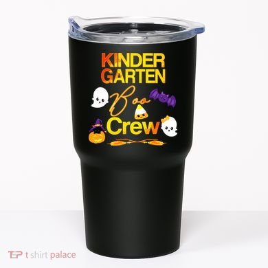 Kinder Garten Boo Crew Scare Kicked Event Trending Halloween Tumbler
