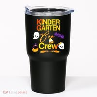Kinder Garten Boo Crew Scare Kicked Event Trending Halloween Tumbler thumb 0