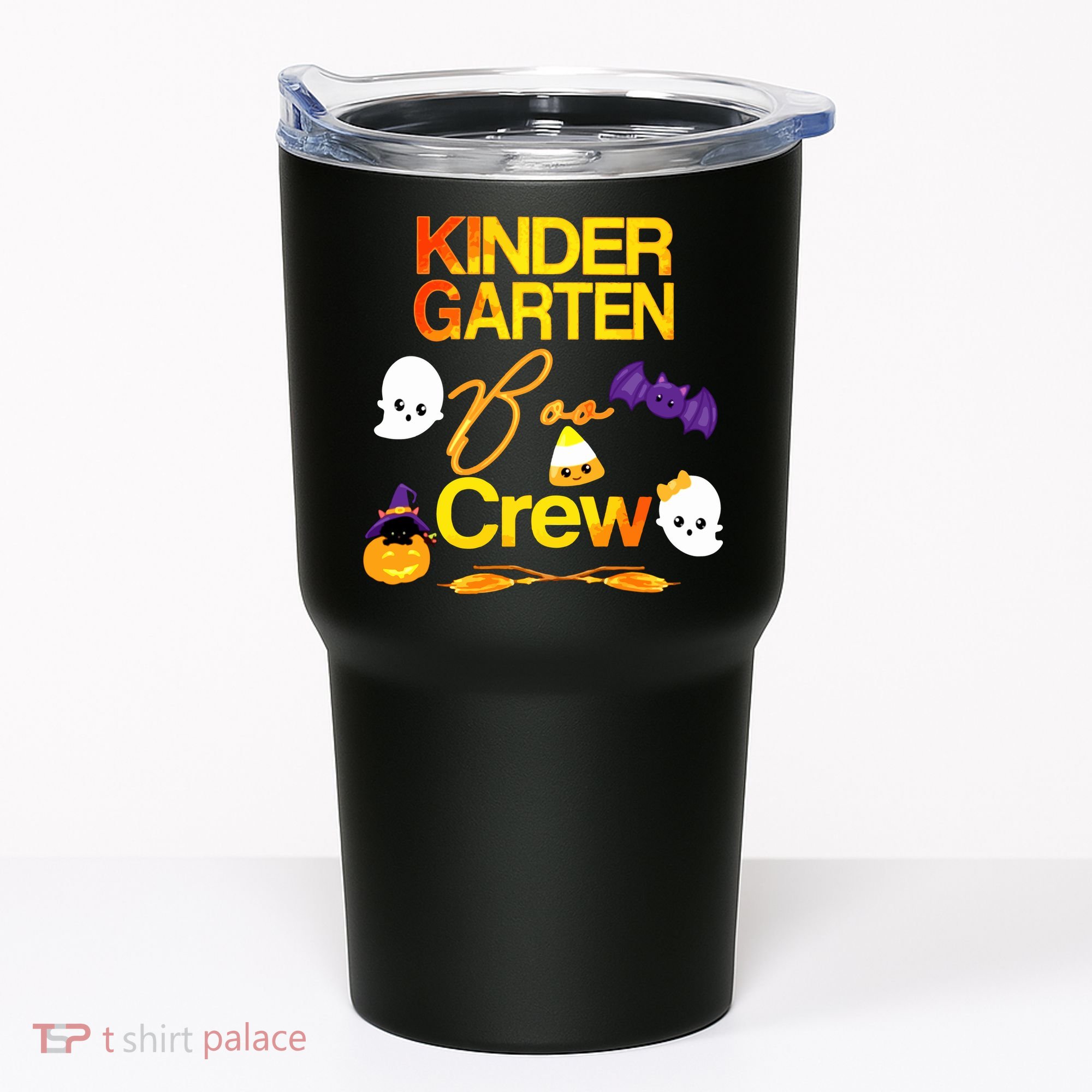 Kinder Garten Boo Crew Scare Kicked Event Trending Halloween Tumbler