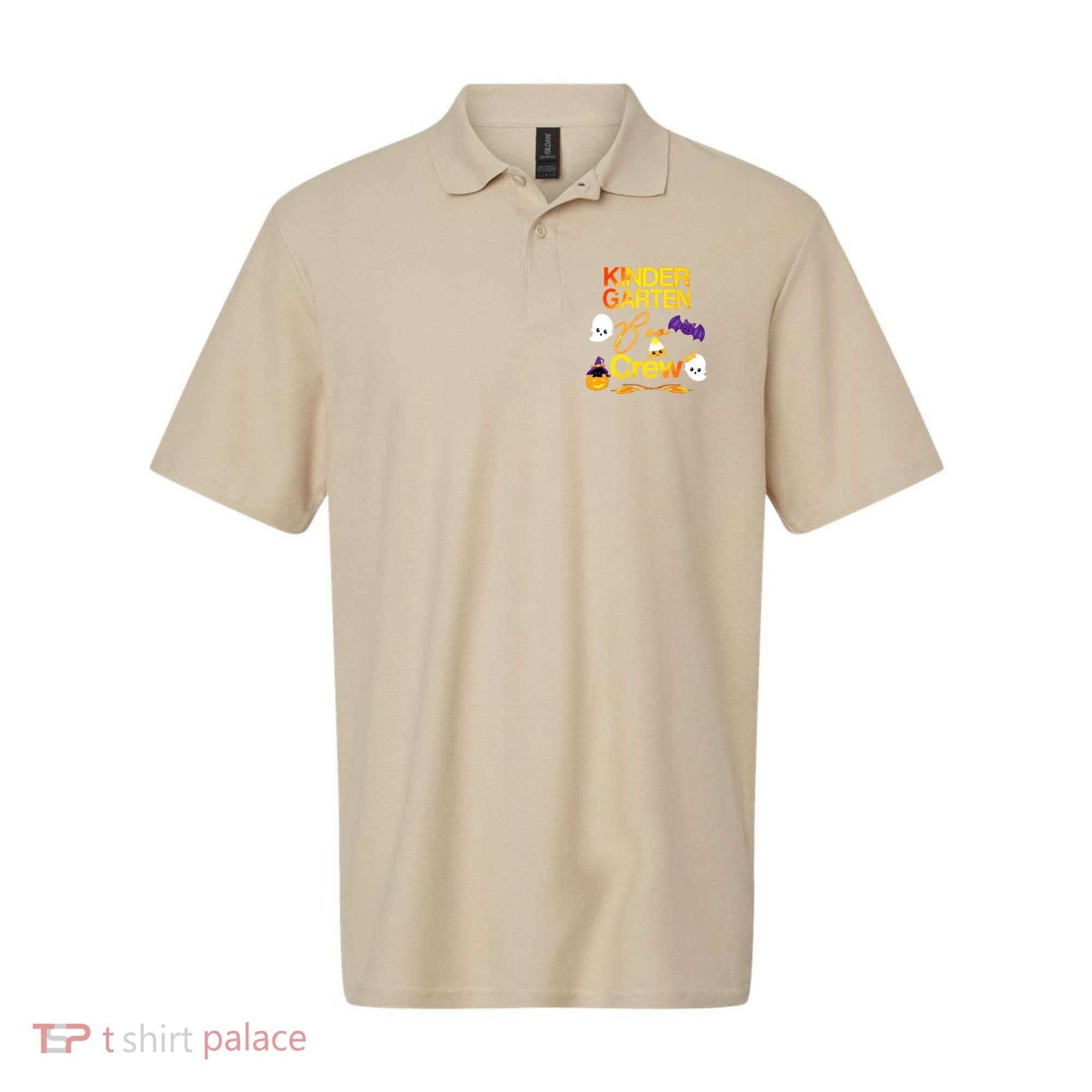 Kinder Garten Boo Crew Scare Kicked Event Trending Halloween Polo