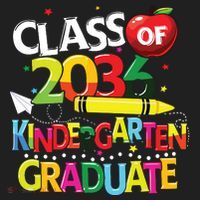 Kindergarten Graduate Class Of 2036 Last Day Of School Beanie thumb 2