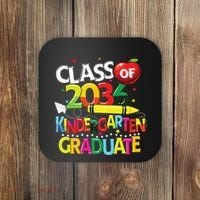Kindergarten Graduate Class Of 2036 Last Day Of School Coaster thumb 0