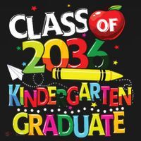 Kindergarten Graduate Class Of 2036 Last Day Of School Mousepad thumb 1