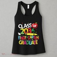 Kindergarten Graduate Class Of 2036 Last Day Of School Women's Tank Top thumb 3