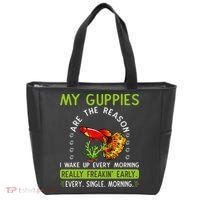 Koi Guppy Fish Guppies The Reason I Wake Up Endlers Guppy Tote Bag thumb 0