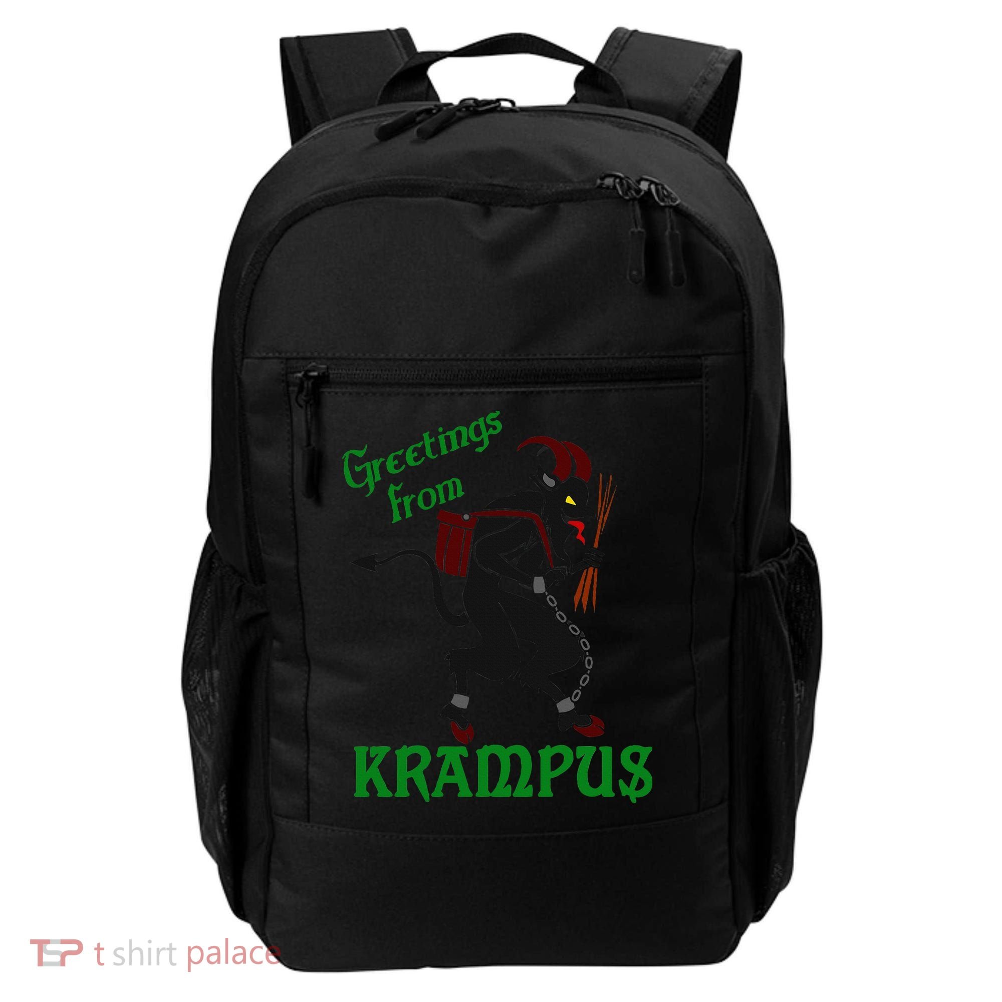 Krampus Greetings From Krampus Christmas Backpack