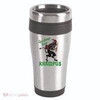 Krampus Greetings From Krampus Christmas 16oz Travel Tumbler thumb 0