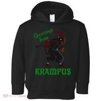 Krampus Greetings From Krampus Christmas Toddler Hoodie thumb 0
