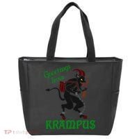 Krampus Greetings From Krampus Christmas Tote Bag thumb 0