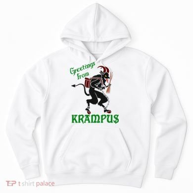 Krampus Greetings From Krampus Christmas Hoodie